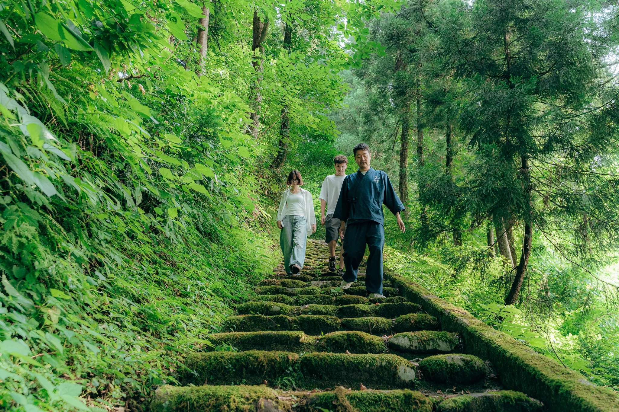 Morning walk before breakfast