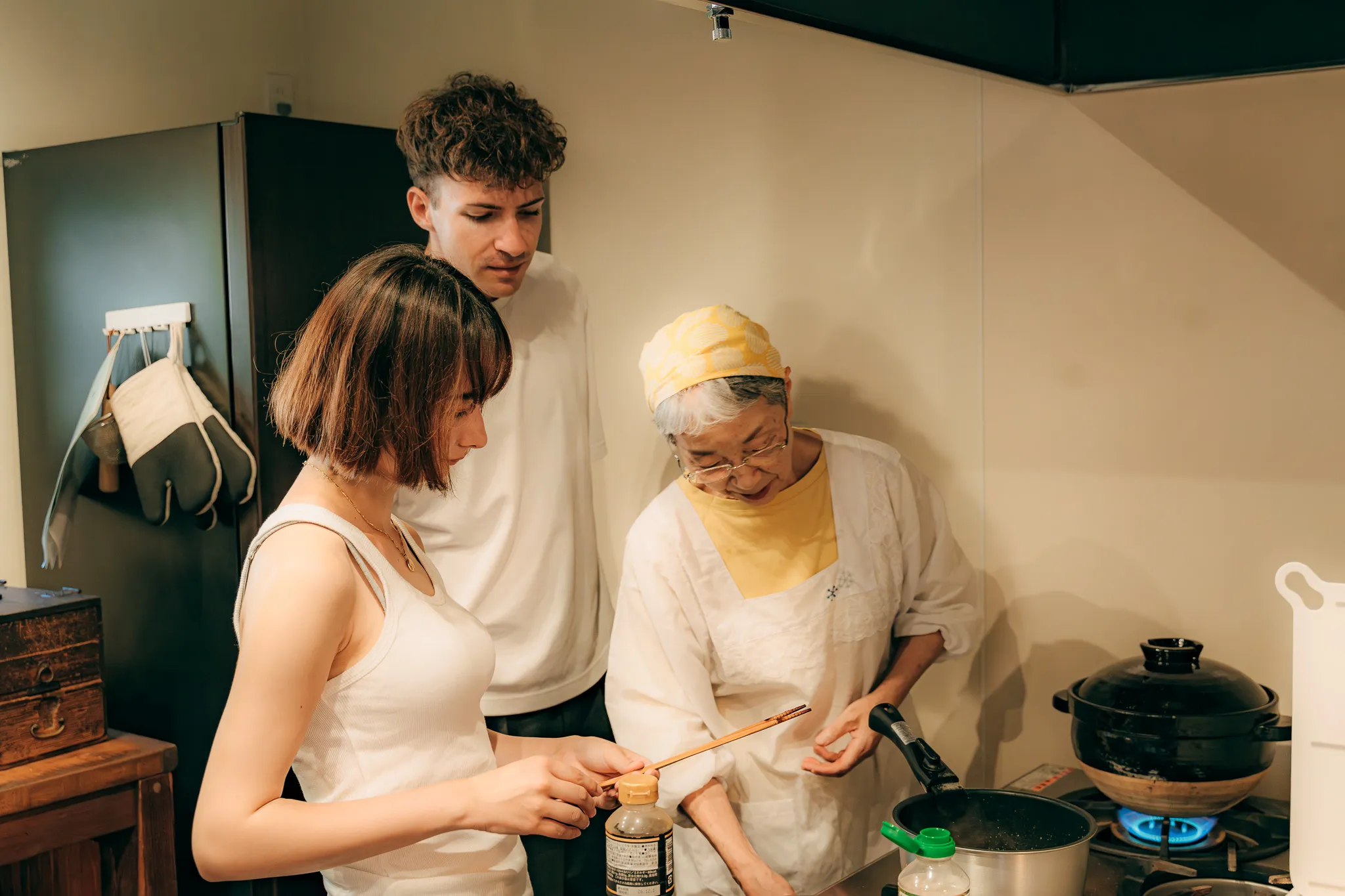 Homemade breakfast by local mothers
