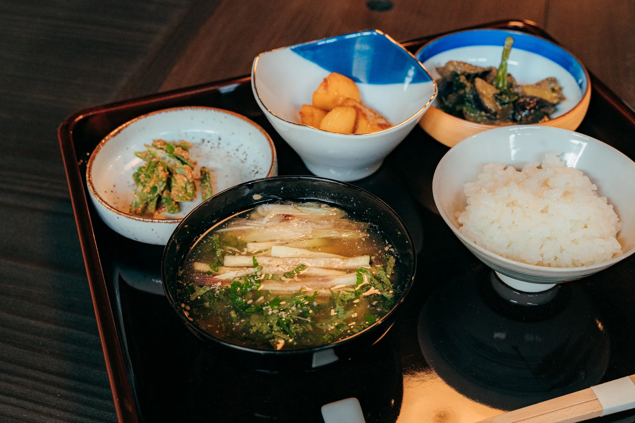 Homemade breakfast by local mothers