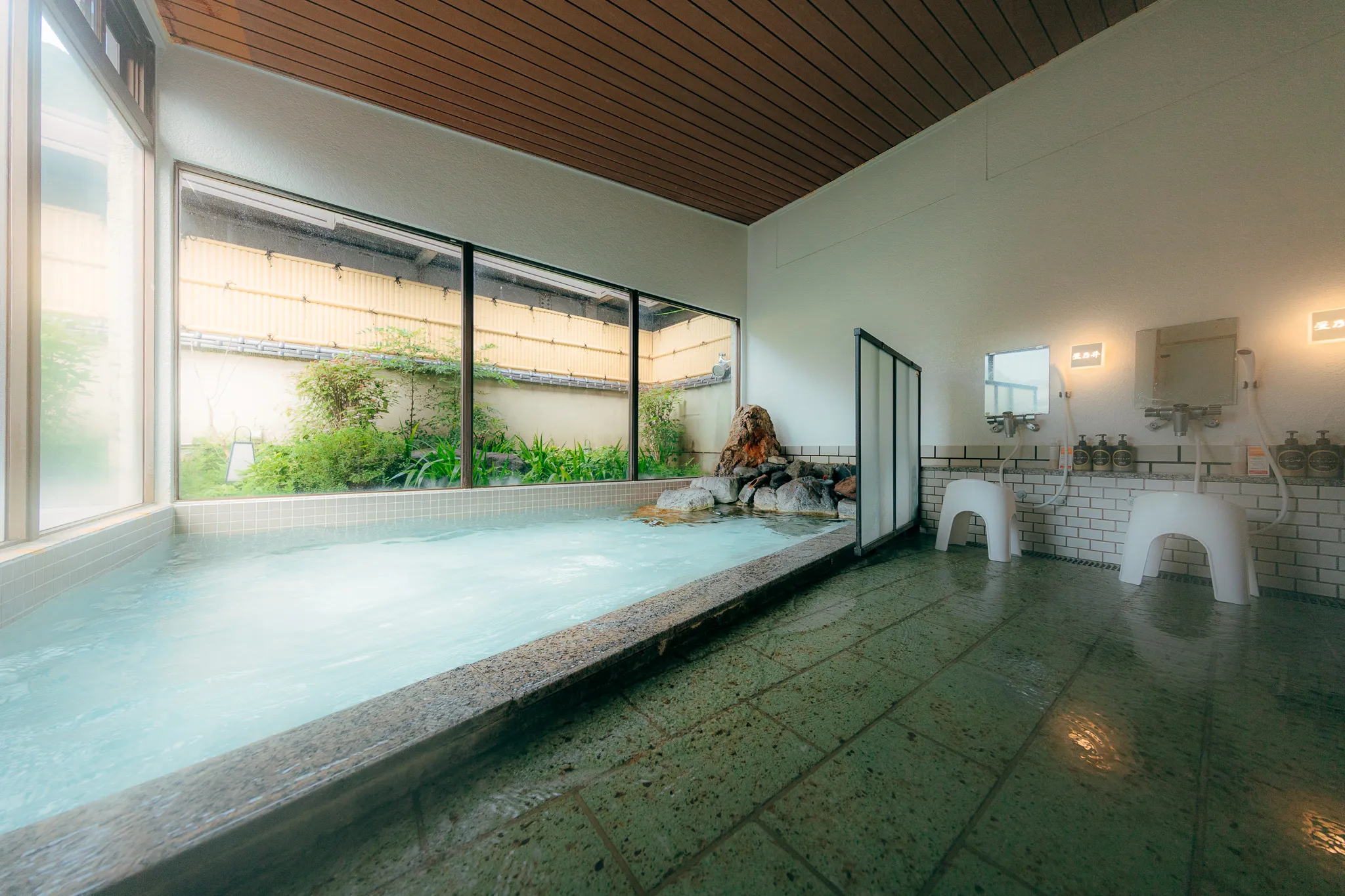 Free-Flowing Hot Spring