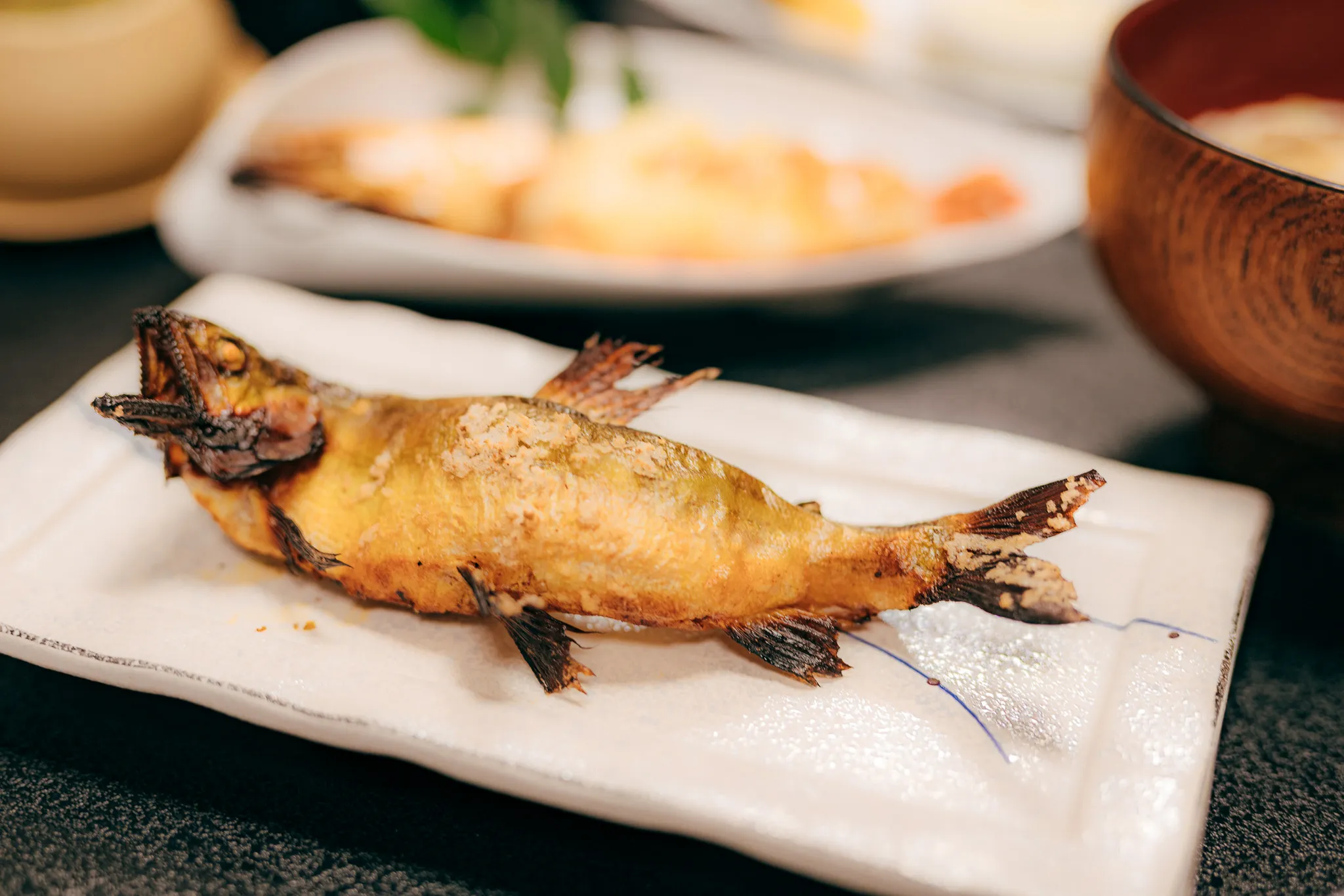 Salt-Grilled Sweetfish