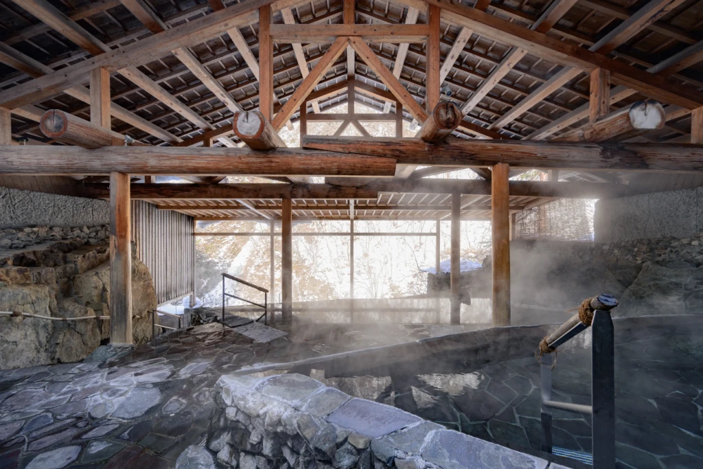 Scenic Riverside Open-Air Baths