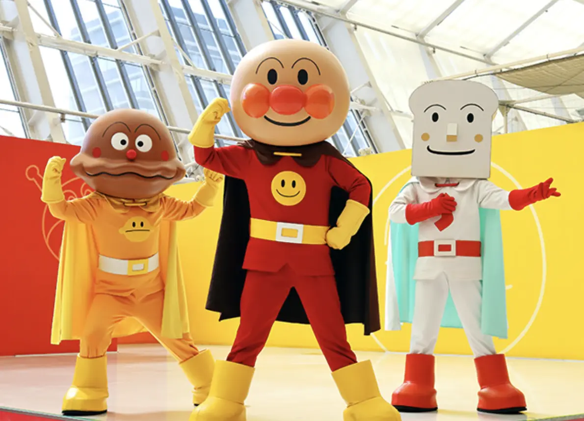 Characters at Fukuoka Anpanman Children's Museum