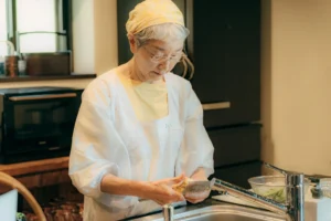 當地媽媽親手製作的早餐