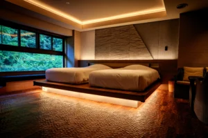 源泉掛流露天湯雙人房「檜」