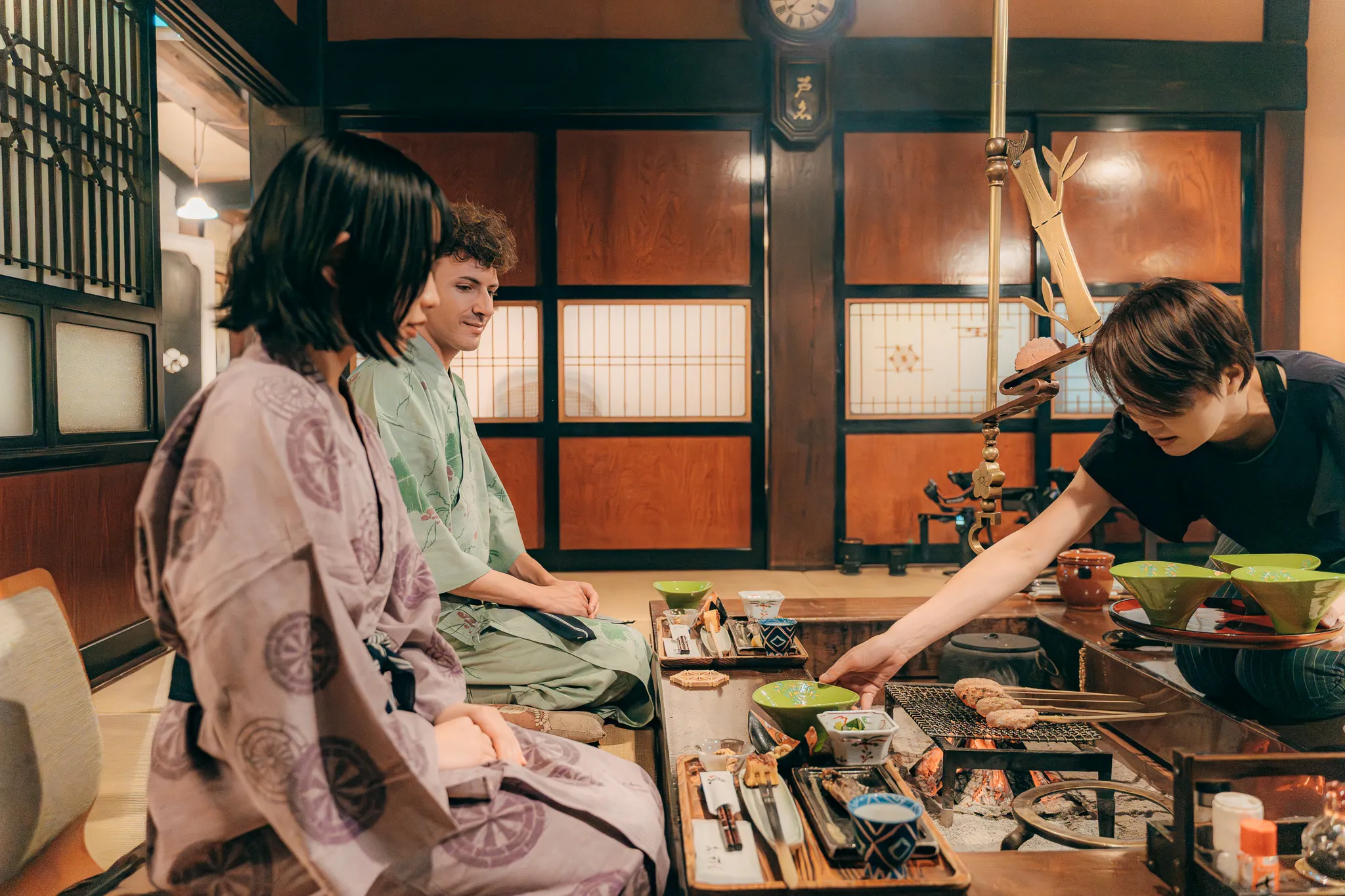 享受囲圍爐風情的餐食