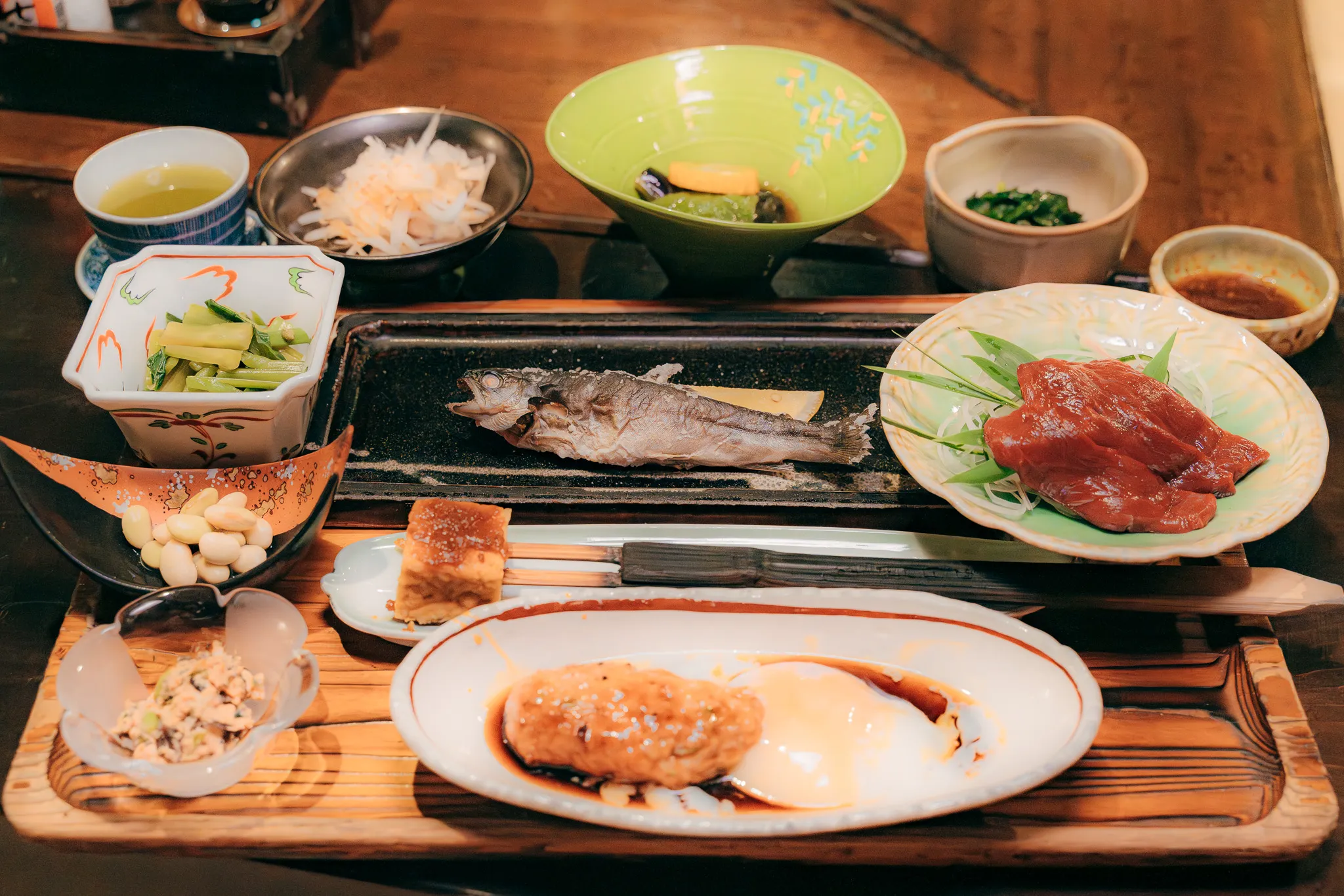 講究的圍爐會席