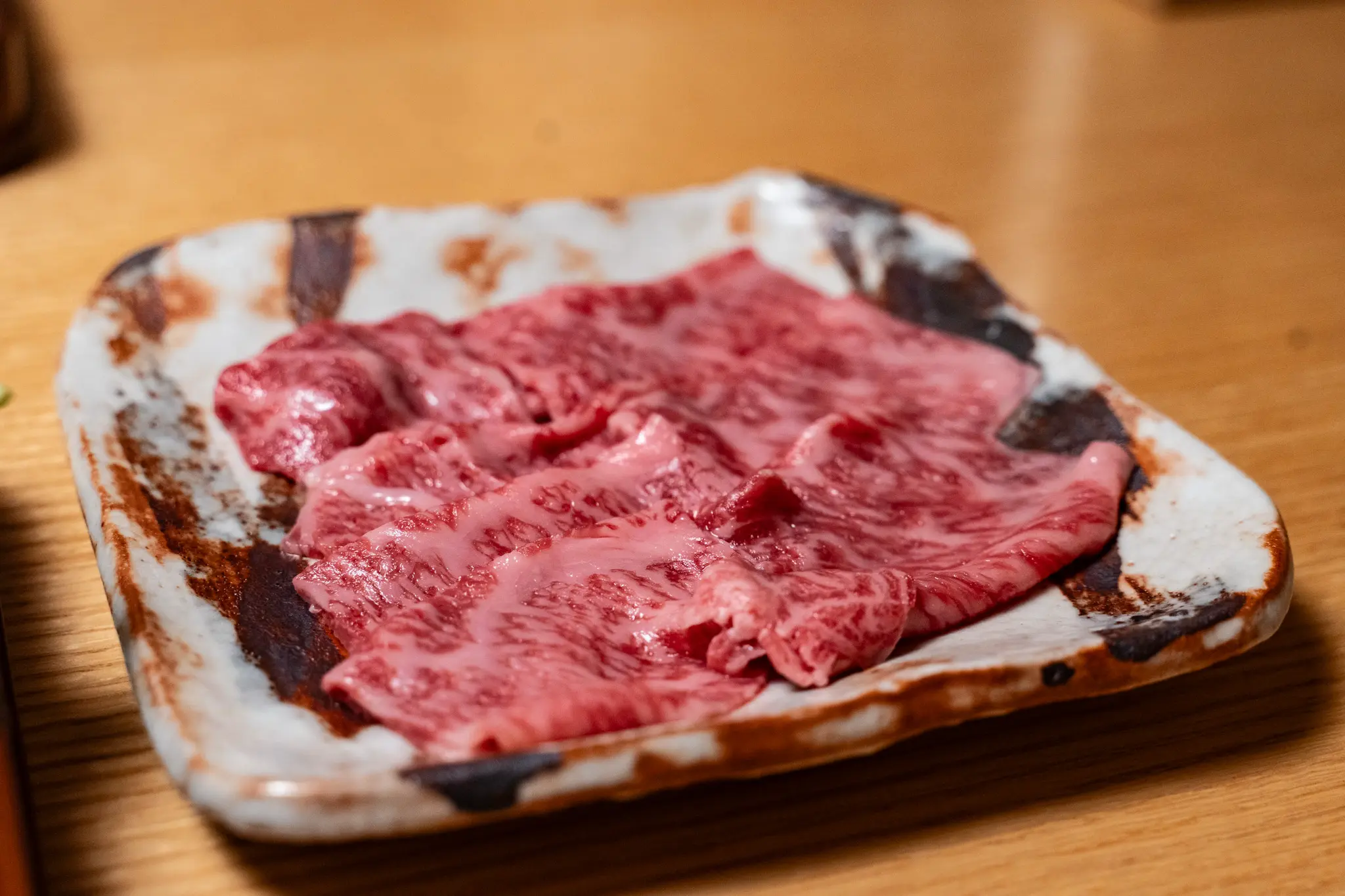 A5等級福島牛的豪華涮涮鍋