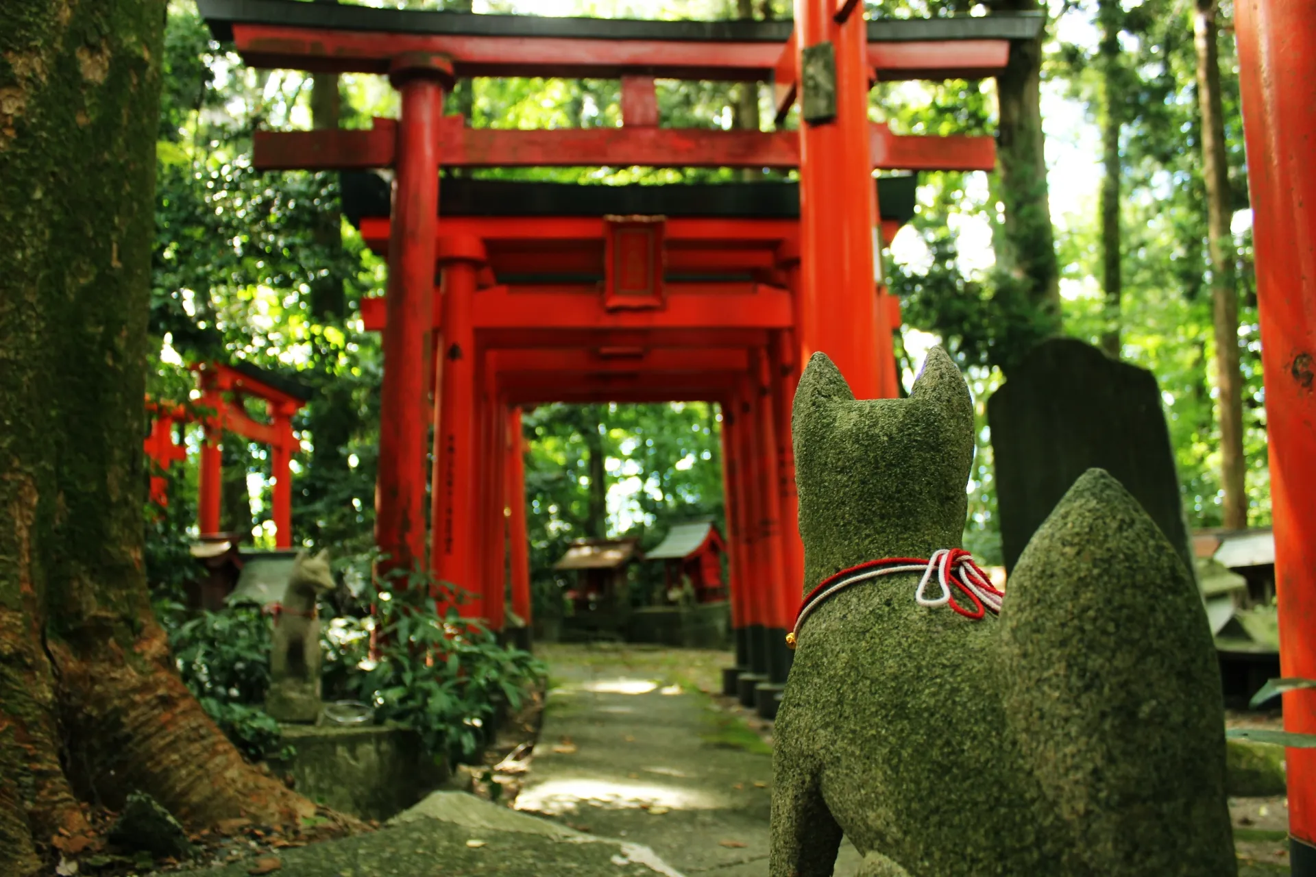 大友稻荷 奧之院