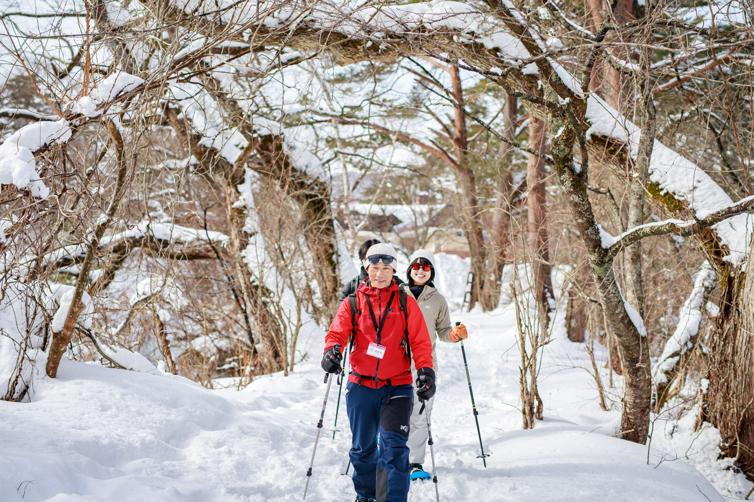 五色沼雪鞋健行
