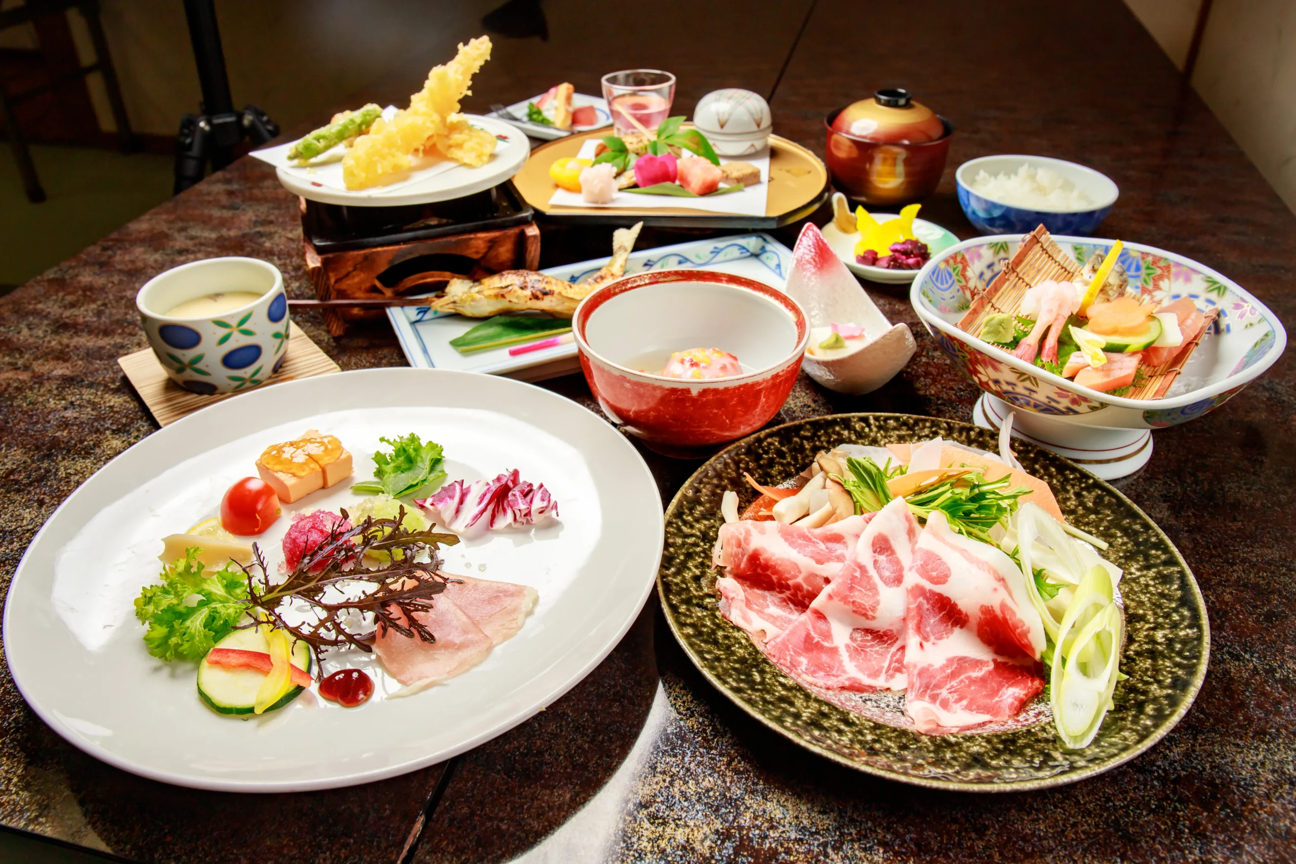 【包廂饗宴】品味九州和牛與耳納豬：份量感十足的在地食材會席料理