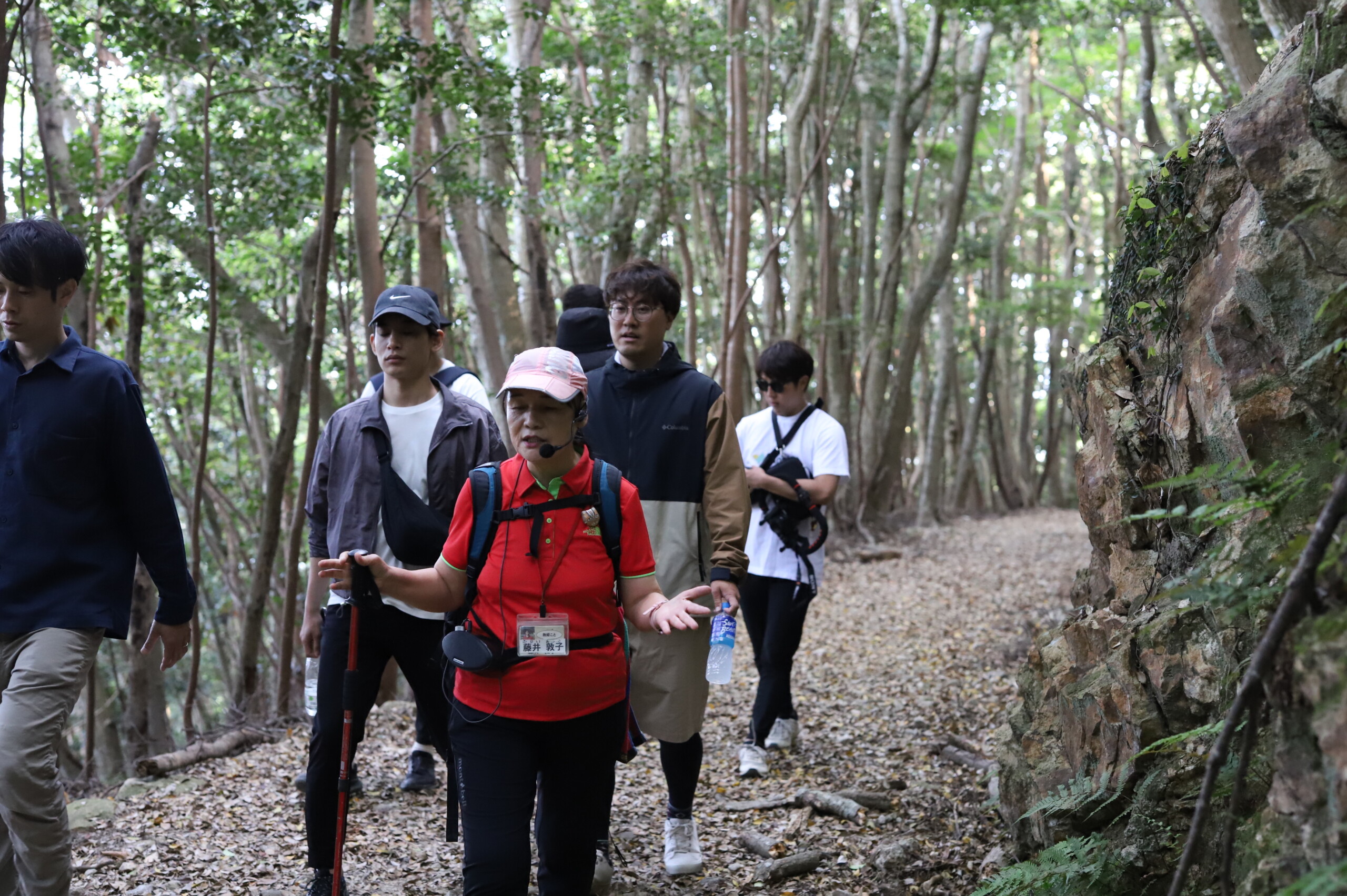 金田城登山健行