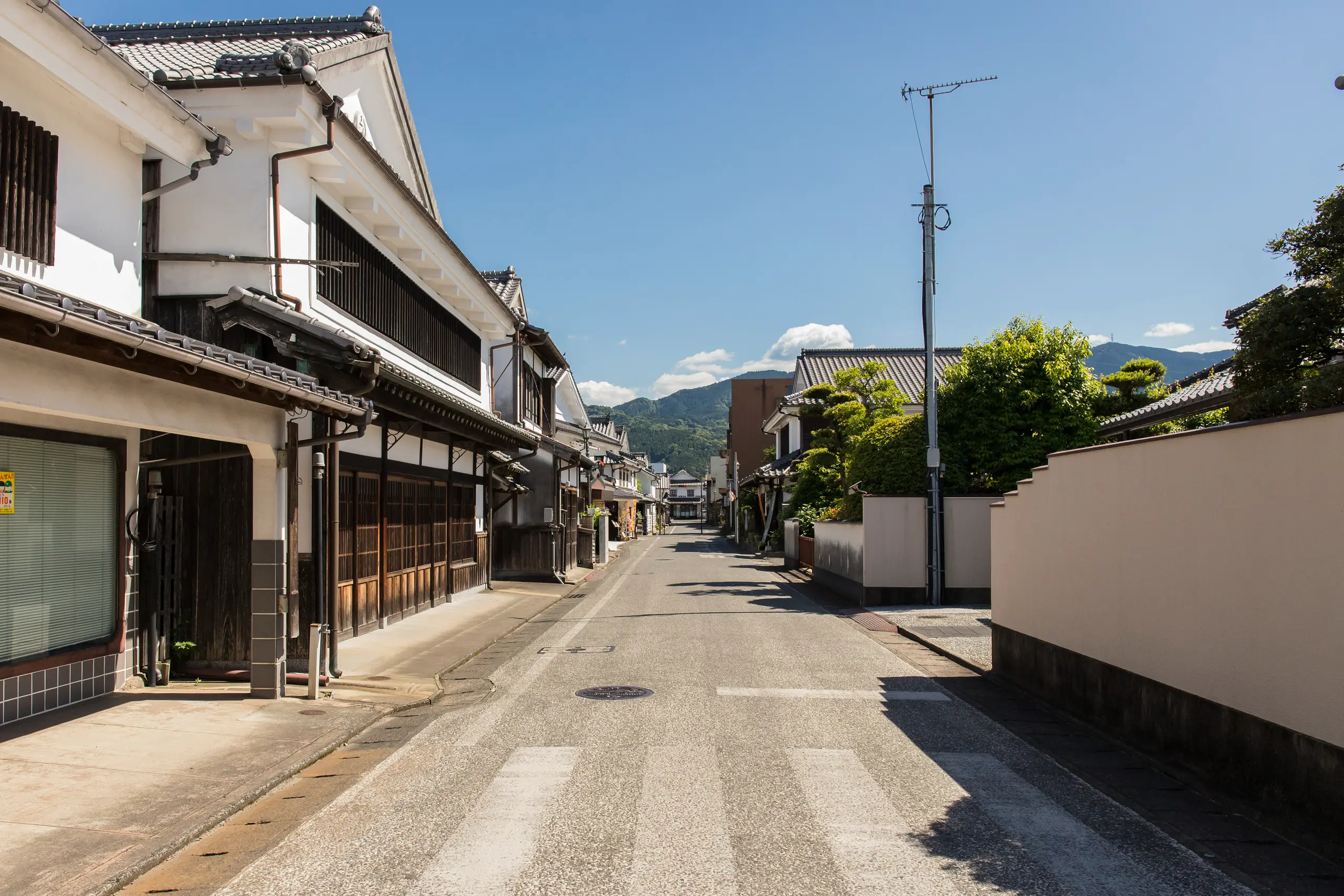 筑後吉井‧白牆街景